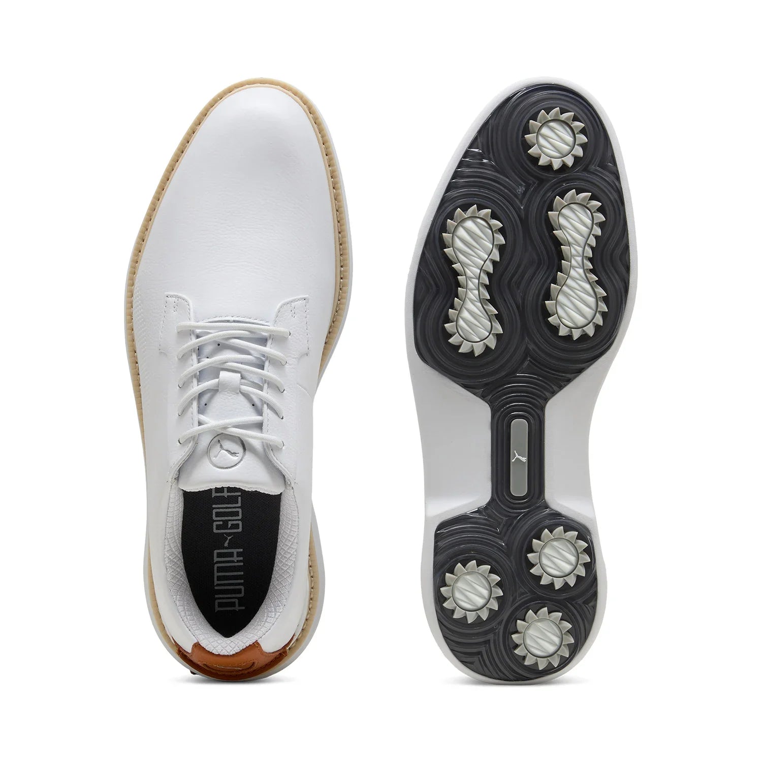 ROYALE White/Leather Brown