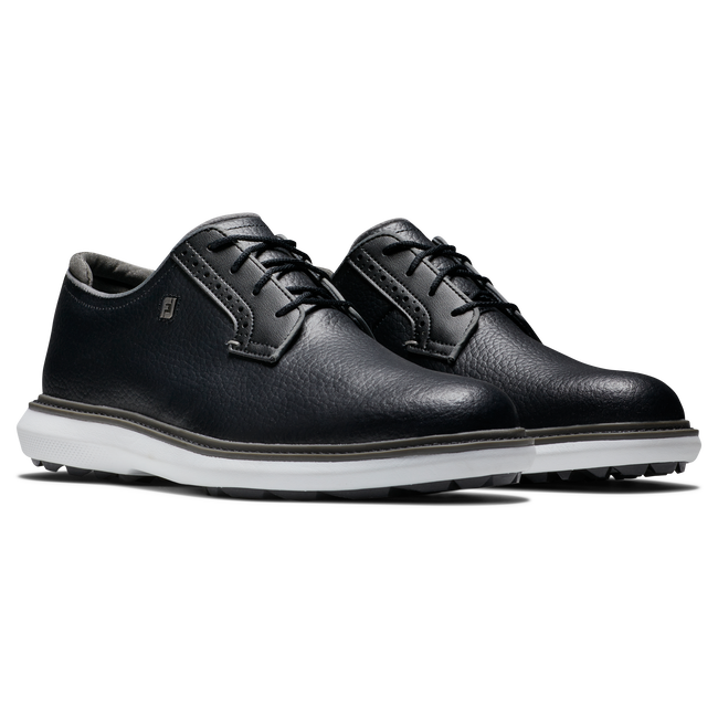 FJ TRADITIONS SPIKELESS BLUCHER - Svart/Grå/Vit