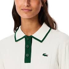 Lacoste Polo Collar Stretch Golf Sweater
