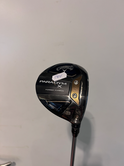 Callaway Paradym X Fairway 3 15* Rh - Demoklubba