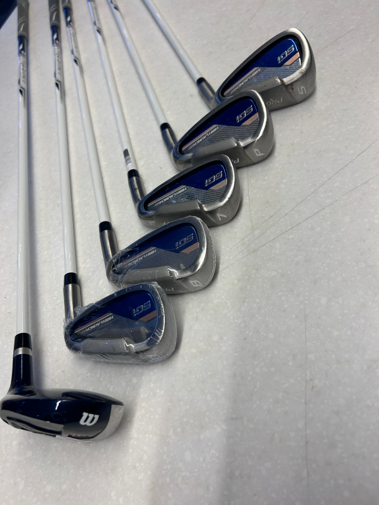 Wilson Prostaff SGi järnset dam 7-Pw + Sw + Hybrid 5  - Demoklubba