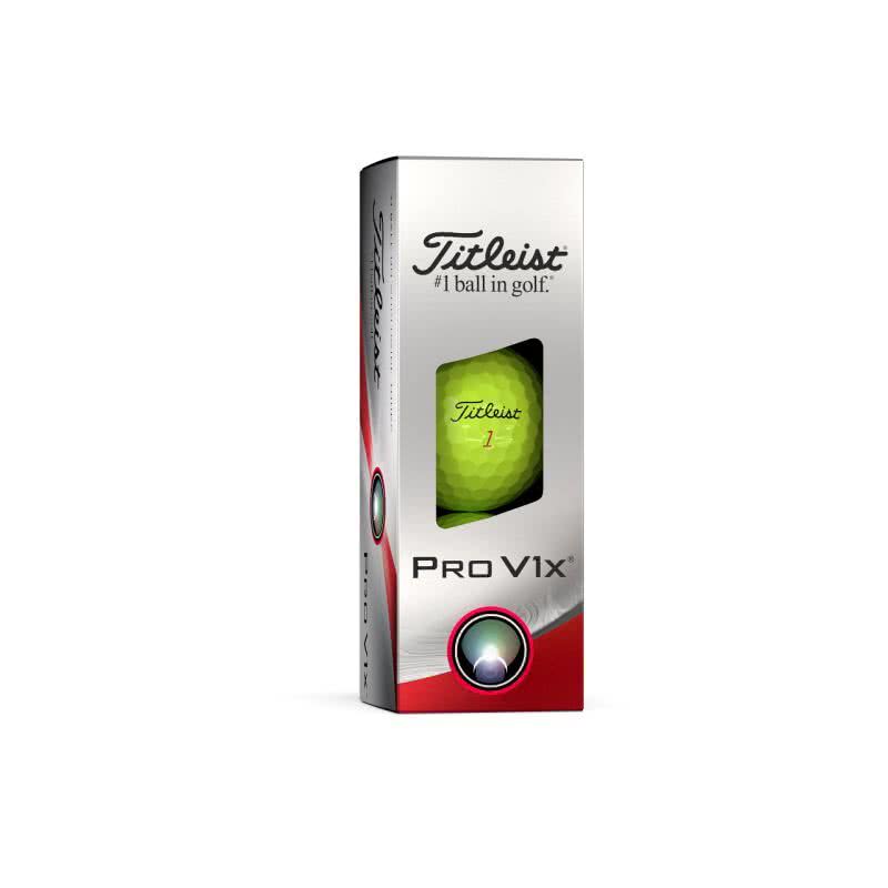 Titleist Pro V1x Gul - 3 Pack