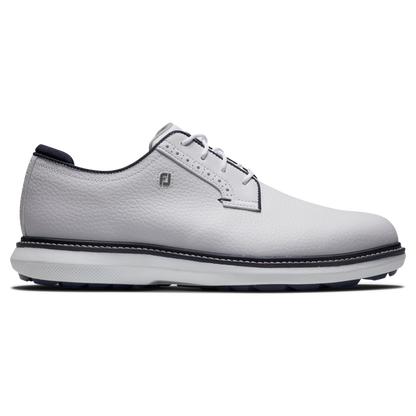 FJ TRADITIONS SPIKELESS BLUCHER - Vit/Vit/Blå