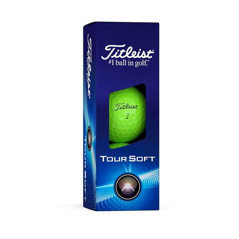 Titleist Tour Soft Grön 2024 - 3 Pack