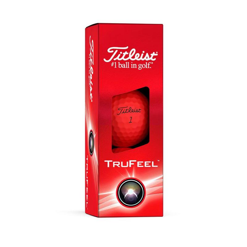 Titleist Tru Feel Röd 2024 - 3 Pack